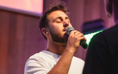 Youth moved by testimonies at combined worship night